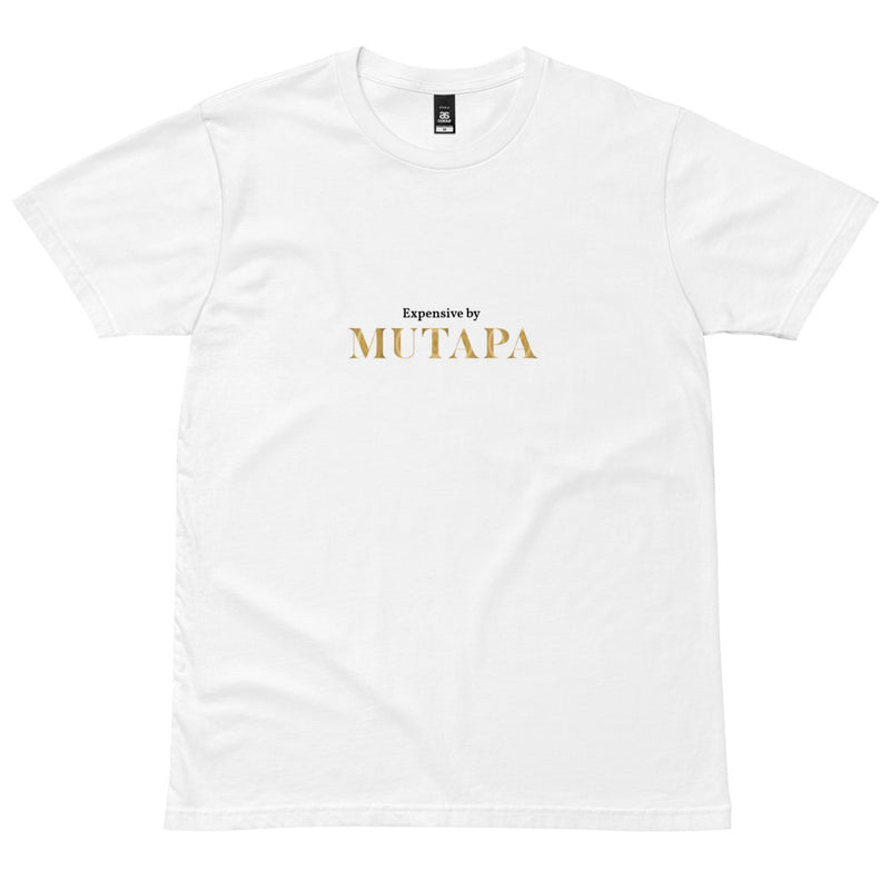 Expensive By MUTAPA Men's White T-shirt